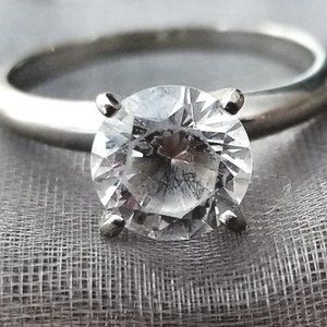 MIaDonna 1.25ct Diamond Hybrid Solitaire Ring